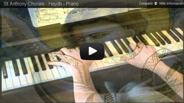 “Saint Anthony Chorale”, Haydn (piano solo)