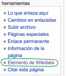 enlace a elemento de wikidata en wikipedia