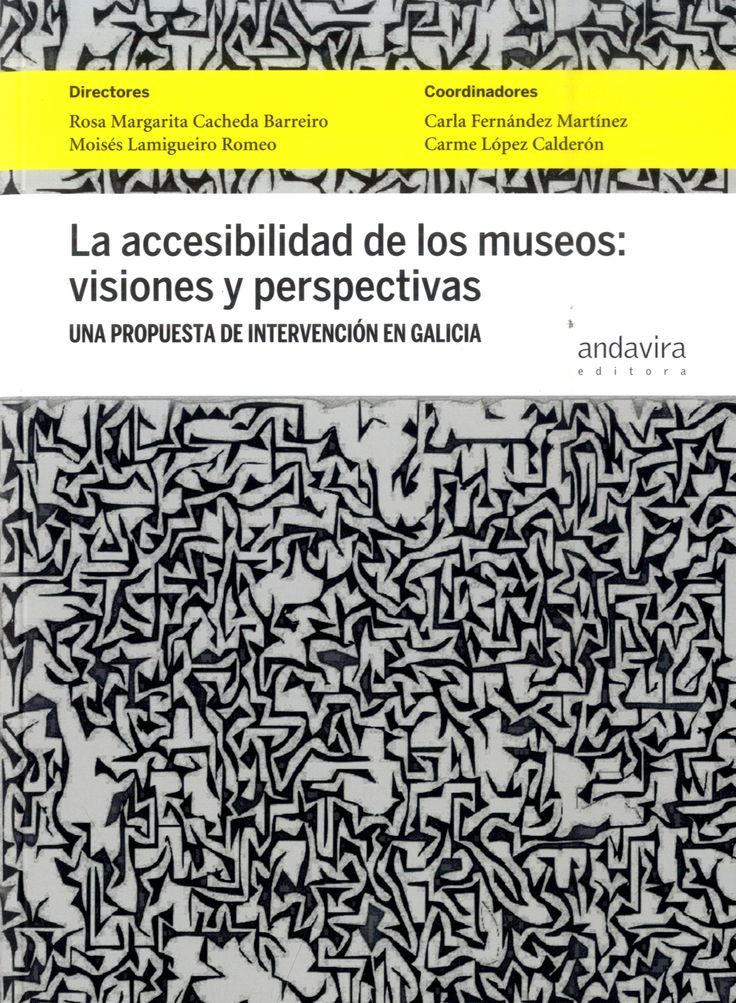 portada del libro de la accesibilidad en los museos de Galicia