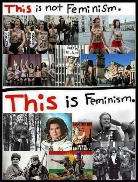 Esto es y esto no es feminismo